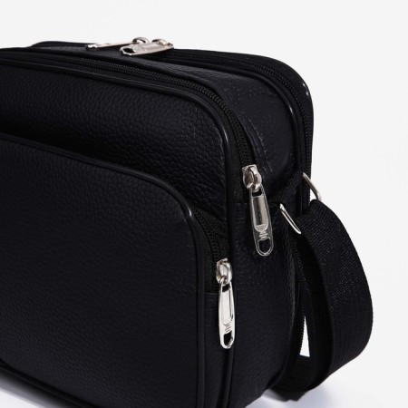Male bag, black color-3