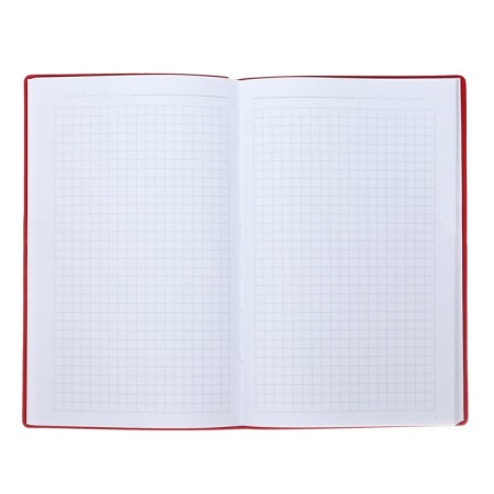 The weekly low -up A5, 64 sheets, on the stitch, an integral cover of artificial leather, burgundy-3