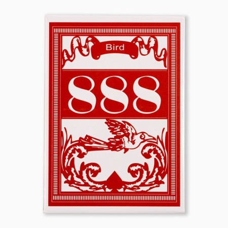 Plastic Plastic Cards "888", 54 pcs, 28 μm, 6.3 x 8.8 cm-2