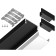 Profile aluminum invoice Ambrella Illumination Alum Profile, GP1700BK, 2000x6x15.5 mm, black color, black dial