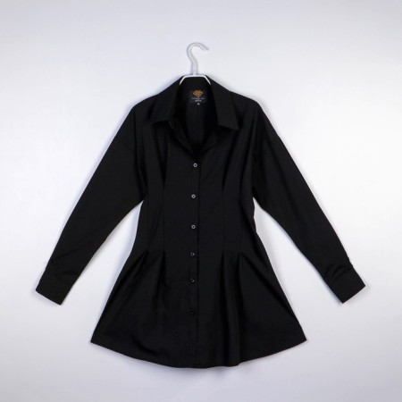 SL-shirt dress, 44, black-8