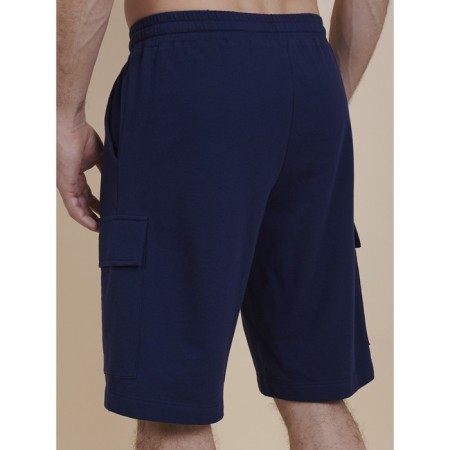 Male shorts, size xxl, dark blue color-2