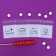 BOPP package with adhesive tape, “wishes”, 7*7+3cm