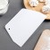 Confectionery spatula of straight lifting, 19.5 × 12.5 cm, white color