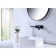 LEMARK URSUS LM7226BL sink mixer, single -leaf, hidden, pour 178 mm, black