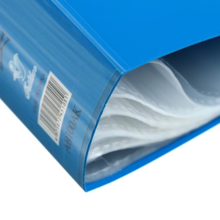 A4 folder, 100 transparent files, 400 μm, mix-7