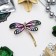 Book "Dragonfly" Rainbow, the color of blue-violet in gold