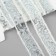 Decorative braid with sequins, 20 mm, 4.5 ± 0.5 m, silver color