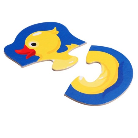 Contour puzzles "Pets. Halves "-4
