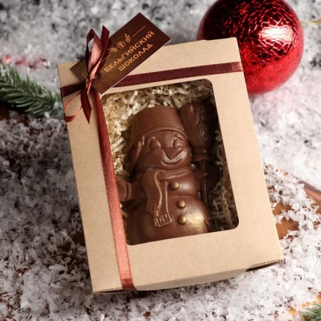 Chocolate figure "Snowman", 80 g