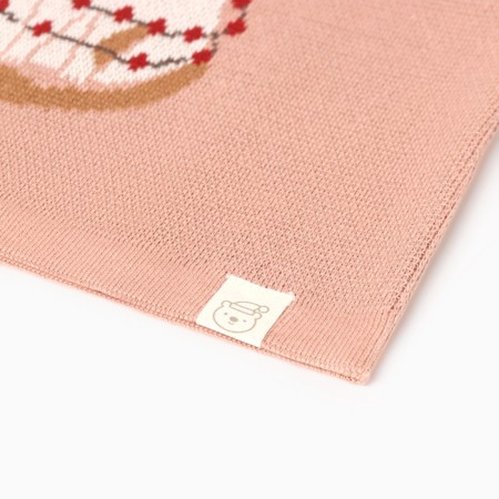 New Year. Jumper knitted baby I "Winter Cat" Growth 80-86 cm-9