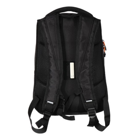 Youth backpack 42 x 31 x 22 cm, Grizzly, ergonomic back, laptop department, black/orange-4