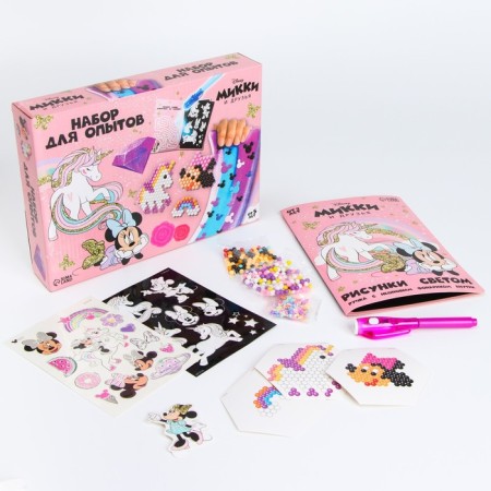 Set for experiments "Unicorn" 7 in 1, Minnie Mouse-1