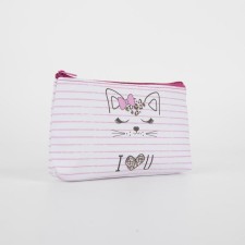 Lightning cosmetic bag, pink color