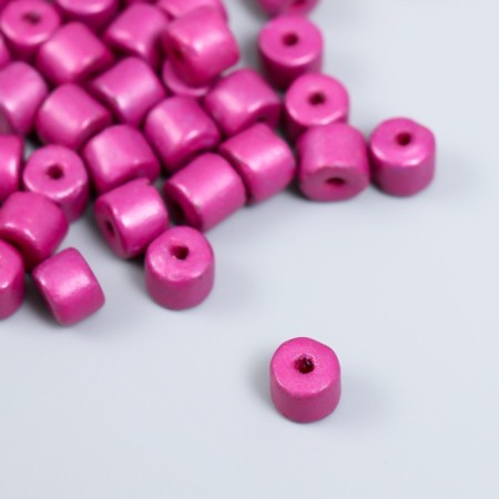Beads for creativity plastic cylinder "blackberry" set 20 grams 0.6x0.6x0.5 cm