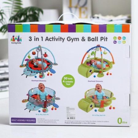Developing rug "Tortilla" 3 in 1, toys, 30 centers. Sharov-9