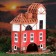 Aroma lamp house "Krantz", 15 cm, handmade