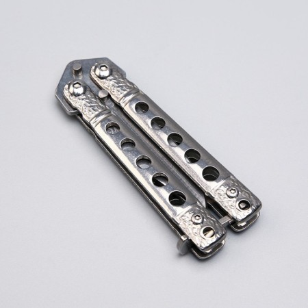 Bow Know "Killer" 11cm, blade 40mm/1.1 mm, silver, in a gift box-2