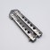 Bow Know "Killer" 11cm, blade 40mm/1.1 mm, silver, in a gift box