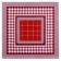 Men's handkerchiefs "Ethel" size 30x30 cm, (set 12 pcs,) brown color, MIX drawing