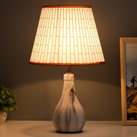 Table lamp "Almedia" E27 40W white 25x25x43 cm Risalux-2