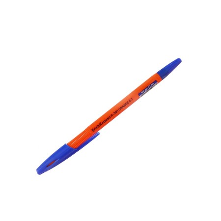 Ballic handle Erichkrause R-301 Orange Stick, node 0.7 mm, blue ink, letter line 2000 meters, barcode on the handle-12