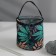 Luggage bag “Leaves”, 1 eyelet, d = 14 × 14.5 cm, color colorful color