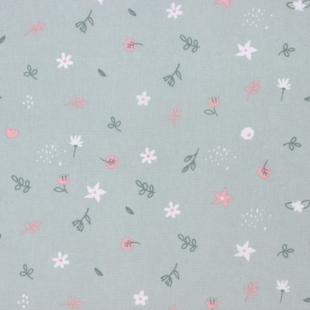 Diamond crumb I am "bunny" 73*120 cm, 100% cotton, calico-2