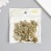 Beads for creativity plastic "English letters on a cube" gold set 20 grams 0.6x0.6x0.6 cm 96086