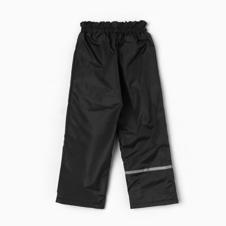 Baby trousers, black color, height 110-3