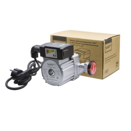 Circulation pump vrt vr.esc.25-4.180, 5-22 watts, pressure 4 m, 44 l/min, cable 1.2 m, cast iron-6