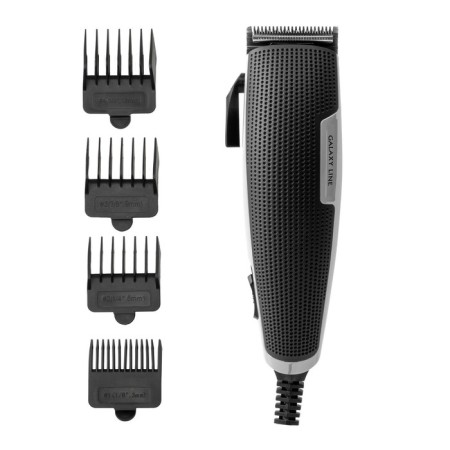 Galaxy GL 4108, 15 W, 3/6/9/12 mm, stainvated haircut. steel, from the network, black