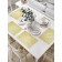 A set of napkins for setting the table "Monotonous flower pattern", rectangular, size 32x46 cm, 4 pcs