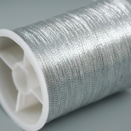 Lurex thread for creativity 100 m, silver-2
