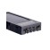 External battery 1000 mAh, 10 W, 2 USB, Type-C, flashlight, solar panel, black