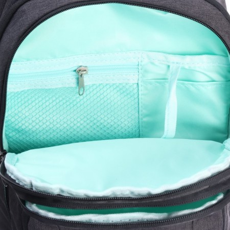Youth backpack 41 x 27 x 17 cm, Grizzly, ergonomic back, laptop department, gray-6