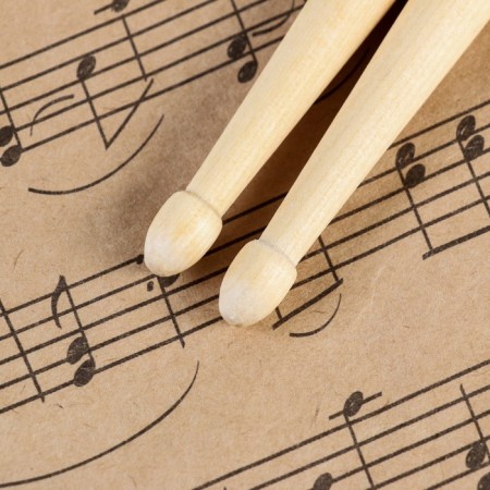 Drum sticks Music Life, 7a, maple, green-2