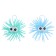 Hedgehog "eyes" light, color mix