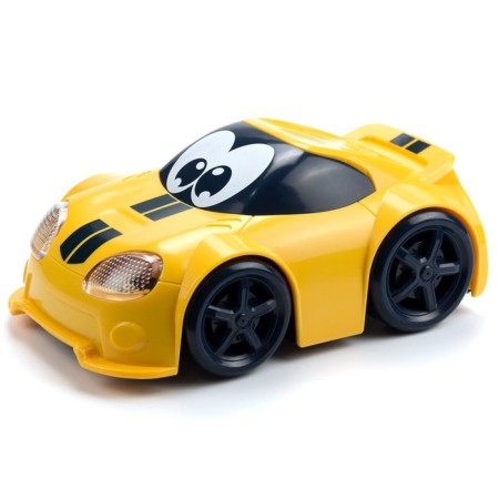 Racing machine tooko my first racer, yellow color