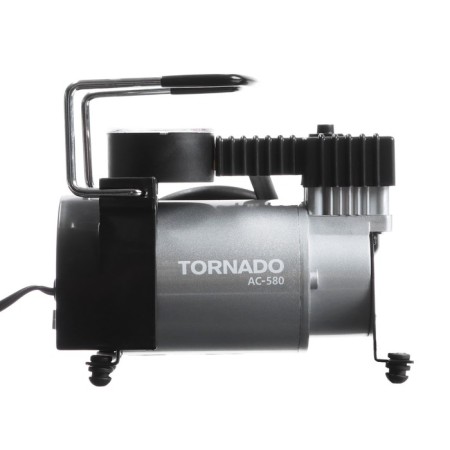 Car compressor, metallic, 30 l/min to the SkyWay cigarette lighter Tornado, AS-580, S02001022-1