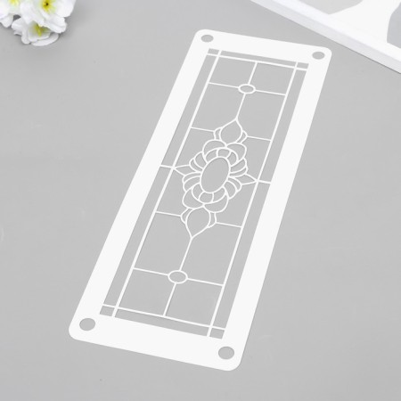 Stencil of stencil "pattern" 11x32 cm-2