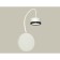 Wall lamp with Ambrella Light, XB9595151, GX53 LED 12 W switch, white sand, black