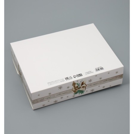 Gift Gift "White Tale", 31 x 24.5 x 8 cm, New Year-4