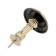 Holder for curtains Cappio KC211, color gold, 2 pcs