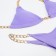 Swimsuit female separate minku lilac color, size 46
