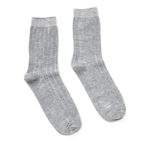 Male Collorista socks "stripes" color gray, size 40-46 (27-31 cm)