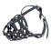 Muzzle Leather Zononic No. S, Stafford (length on the nose 9.5 cm, muzzle 32 cm), mix