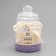 Candle in the bank flavored "lavender" 180g, burning time 45h
