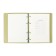 Note book A5+ 120l Escalada, soft region, leather claim, kr bl 70 g/m2, green