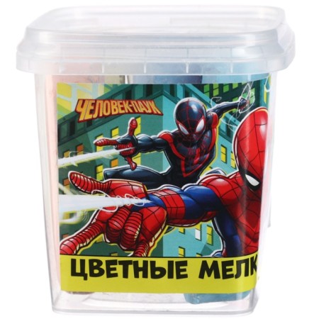 A set of colored crayons of spider-man, 7 flowers mix-5